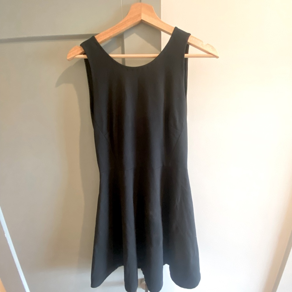 Black Kate Spade cocktail dress